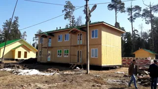 Haus nach Projekt „Minihotel“, Gebiet Iwanowo: Fertiges Haus