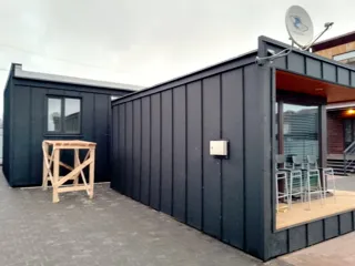 40 m² custom-design guest house, Yaroslavl Region: finished building