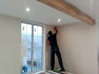 Haus, Projekt „Musterhaus“, Yaroslavl: Innenarbeiten