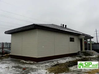 Haus nach individuellem Entwurf, Vladimir: fertiges Gebäude
