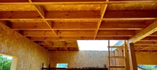 Haus 123,5 m², individuelles Projekt, Furmanov: Obergeschoss und Dachgeschoss