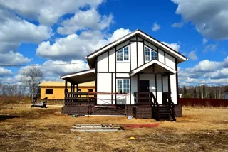 “Zefir” projesine göre ev, İvanovo bölgesi: tamamlanmış ev