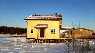 Haus nach Projekt „Jessentuki 8x8“, Dorf Kadnikovo: Fertiges Haus