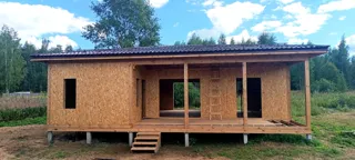 Haus mit 102 m² nach dem Projekt „Randevu - E2.8“, Dorf Ankudinovo