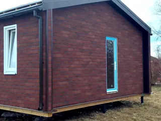 Haus nach Projekt „Barnhouse 39“, Dorf Tarandaevo: Fertiges Haus