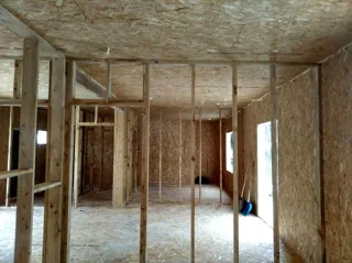 Haus 77,4 m², individuelles Projekt, SNT „Sadowod“: Innenwände