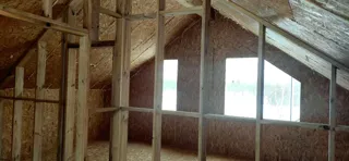 Haus 111 m² nach individuellem Projekt, Dorf Shchipousikha: Trennwände