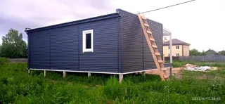 62 m² house based on the “Mistika s” design, Korobovo village: facade finishing