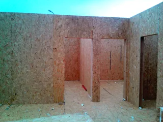 Haus nach individuellem Entwurf, Dorf Troitsko-Nikolskoe: Wandmontage