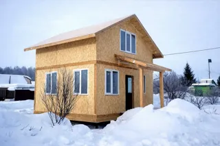 Custom-design house, Kostroma Region: finished building