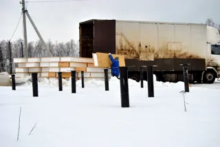 “Elefant” projeli ev, Ivanovo: ev kitinin teslimi