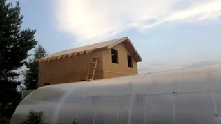 Haus 131,64 m², Projekt „Jessentuki 7.5x7.5“, SNT „Struja-1“: Obergeschoss und Dachgeschoss