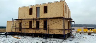 Haus nach individuellem Entwurf, Siedlung Severnyy: zweites Obergeschoss und Dachgeschoss