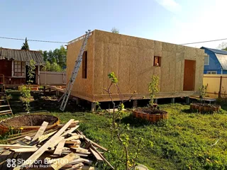 Haus 102 m², Projekt „Mistika - E2.8“, Gebiet Moskau: Wandmontage