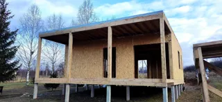 Haus 76 m² nach individuellem Projekt, Dorf Shirokovo: Fertiges Haus