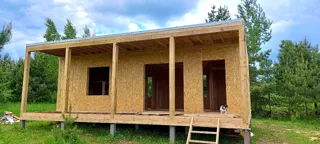 Özel projeye göre 62 m² ev, Senkino köyü: tamamlanmış ev