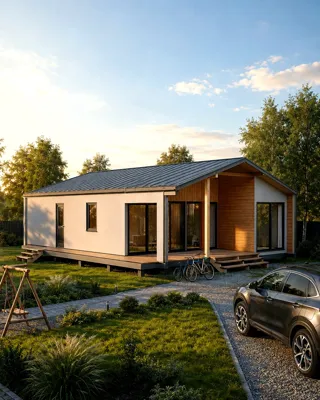 Haus nach individuellem Entwurf, Kineshma: Projektvisualisierung