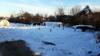 House, “Slavyanskiy Skit” design, Kadnikovo village: house kit delivery