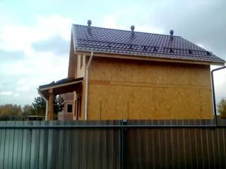Özel projeli ev, Suzdal: çatı