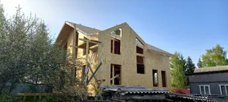 Haus 193 m², individuelles Projekt, Dorf Yaskino: Obergeschoss und Dachgeschoss