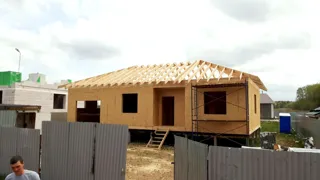 Haus nach individuellem Entwurf, Dorf Troitsko-Nikolskoe: Projektvisualisierung