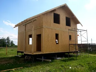 Haus nach Projekt „Radoniza“, Dorf Kalacheva: Fertiges Haus