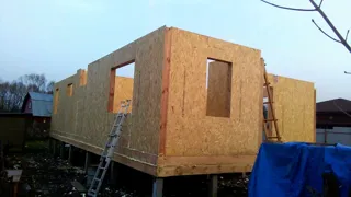 Haus 217 m², Projekt „Toronto“, Gebiet Moskau: Wandmontage