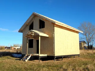 Haus nach Projekt „Metschta pl.4“, Vyazniki: Fertiges Haus