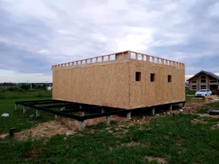 Haus nach individuellem Entwurf, Gebiet Moskau: Wandmontage