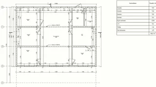 Haus 96 m² nach individuellem Projekt, Dorf Marfino: Projektgrundriss