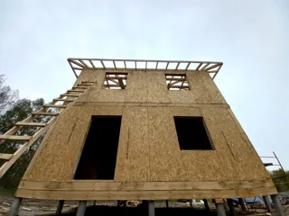 “Vladimir” projesine göre 117 m² ev, Serednyaya köyü: çatı