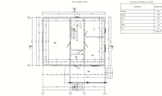 Custom-design house, Ivanovo: project floor plan