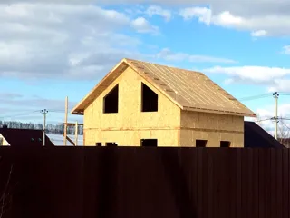 Haus nach Projekt „Vilnius“, Dorf Chernukha: Fertiges Haus