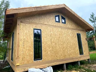 Haus 64 m² nach individuellem Projekt, Dorf Seltso-Podelyshevo: Fertiges Haus