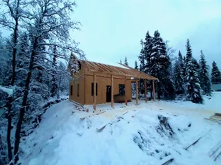 Özel projeli ev, Murmansk: duvar montajı