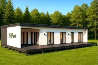 Haus nach individuellem Entwurf, Region Leningrad: Projektvisualisierung