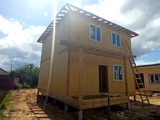 Haus 114,6 m² nach Projekt „Musa“, Kostroma: Fertiges Haus