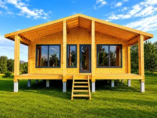 Haus nach individuellem Projekt, Dorf Lukinskoe