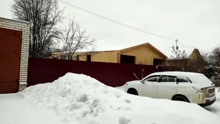 Haus nach Projekt „Barnhouse 110“, Ivanovo: Wandmontage