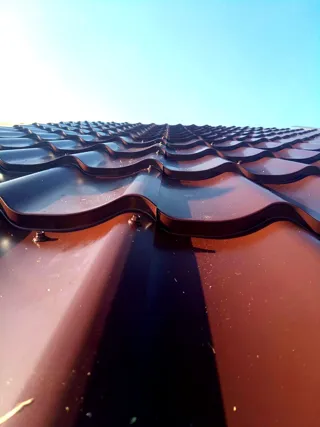 House, “Ivalo” design, Beli village: roofing