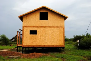 Haus nach Projekt „Ermak“, Siedlung Belavino: Fertiges Haus