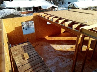 Haus 163,5 m² nach Projekt „Jessentuki 8x9“, Dorf Ivantsevo: Obergeschoss und Dachgeschoss