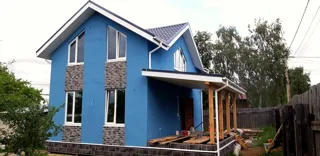 Haus nach Projekt „Dorofejewo“, Kovrov: Fertiges Haus