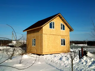 House based on the “Amulet” design, Kostroma Region: second floor and attic
