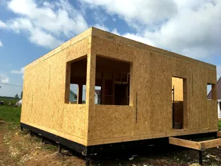 “Stil 108” projesine göre ev, Nijniy Novgorod bölgesi: duvar montajı