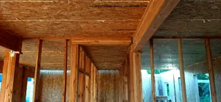 Haus 153,4 m² nach individuellem Projekt, Dorf Vereskunovo: Wandmontage