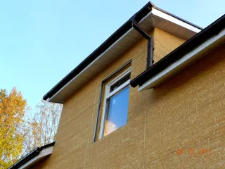 Haus nach individuellem Projekt, Gavrilov-Yam: Fassadenverkleidung