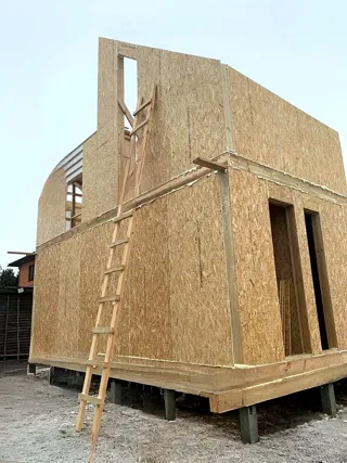 Haus 221,5 m², individuelles Projekt, Dorf Yusupovo: Obergeschoss und Dachgeschoss