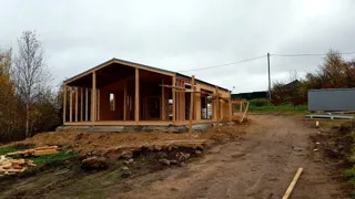 Haus nach Projekt „Barnhouse 76.1“, Dorf Zolotoruche: Dach