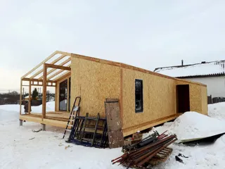 103 m² ev, özel proje, “Mebelşçik” SNT: tamamlanmış ev